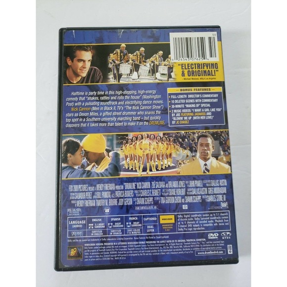 Drumline (DVD, 2003, Widescreen) - Picture 2 of 3